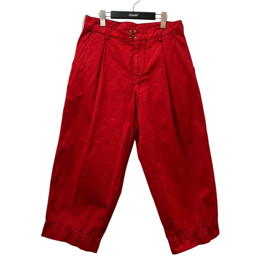 kolor パッカリングパンツ 21SCM-P20111 ワイドパンツ