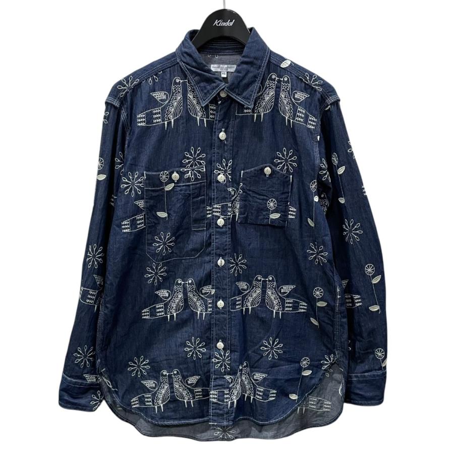 Engineered Garments エンジニアードガーメンツ バード刺繍デニム 