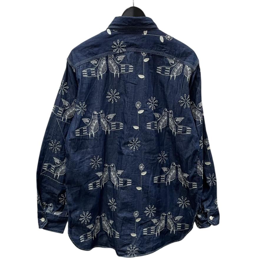 Engineered Garments エンジニアードガーメンツ バード刺繍デニム 