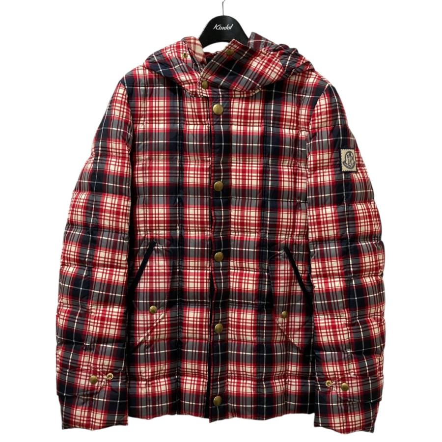 モンクレール ガム ブルー MONCLER GAMME BLEU チェック ダウン 