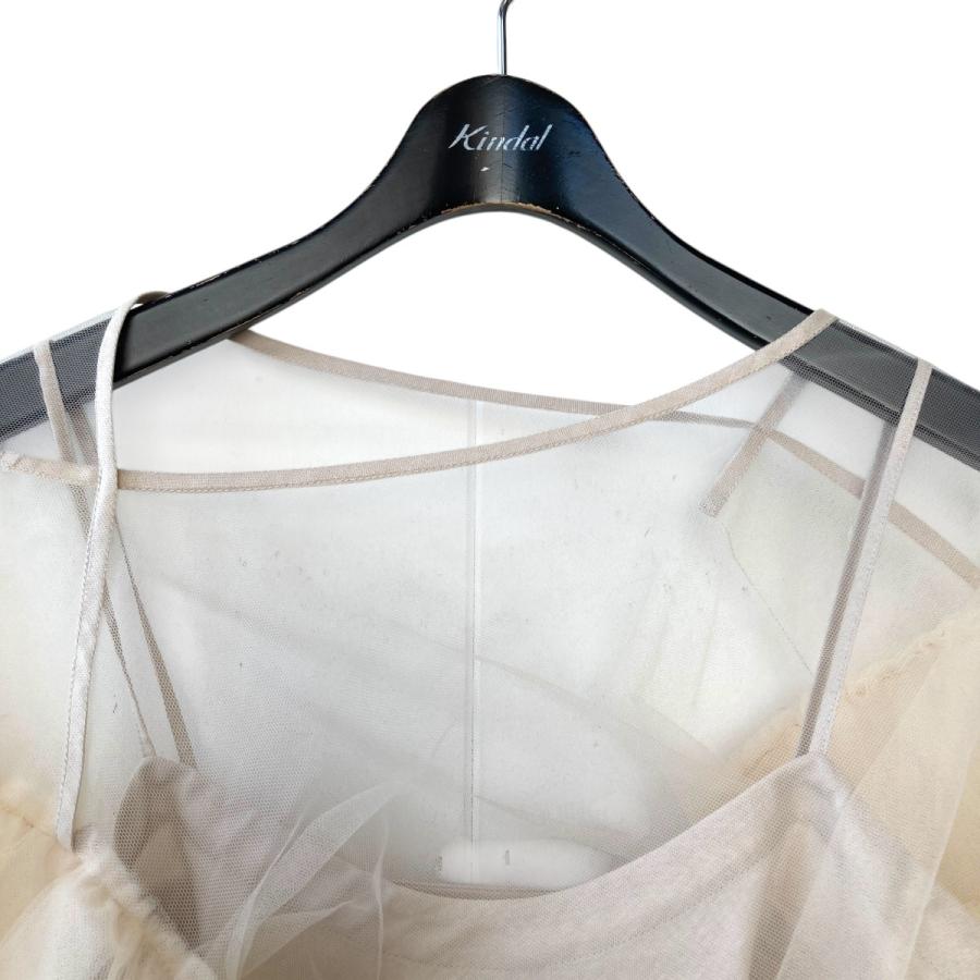 Chika Kisada 【値下げ】Chika 24SS Tulle blouse チュールトップス CB 