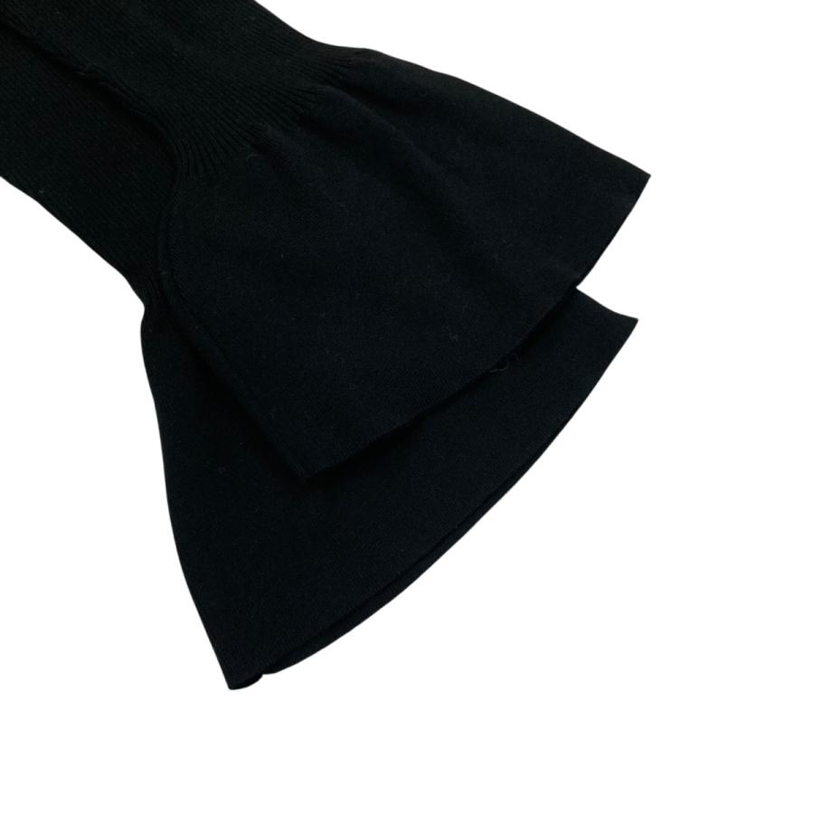 suzuran cuff rib knit ブラックHeve