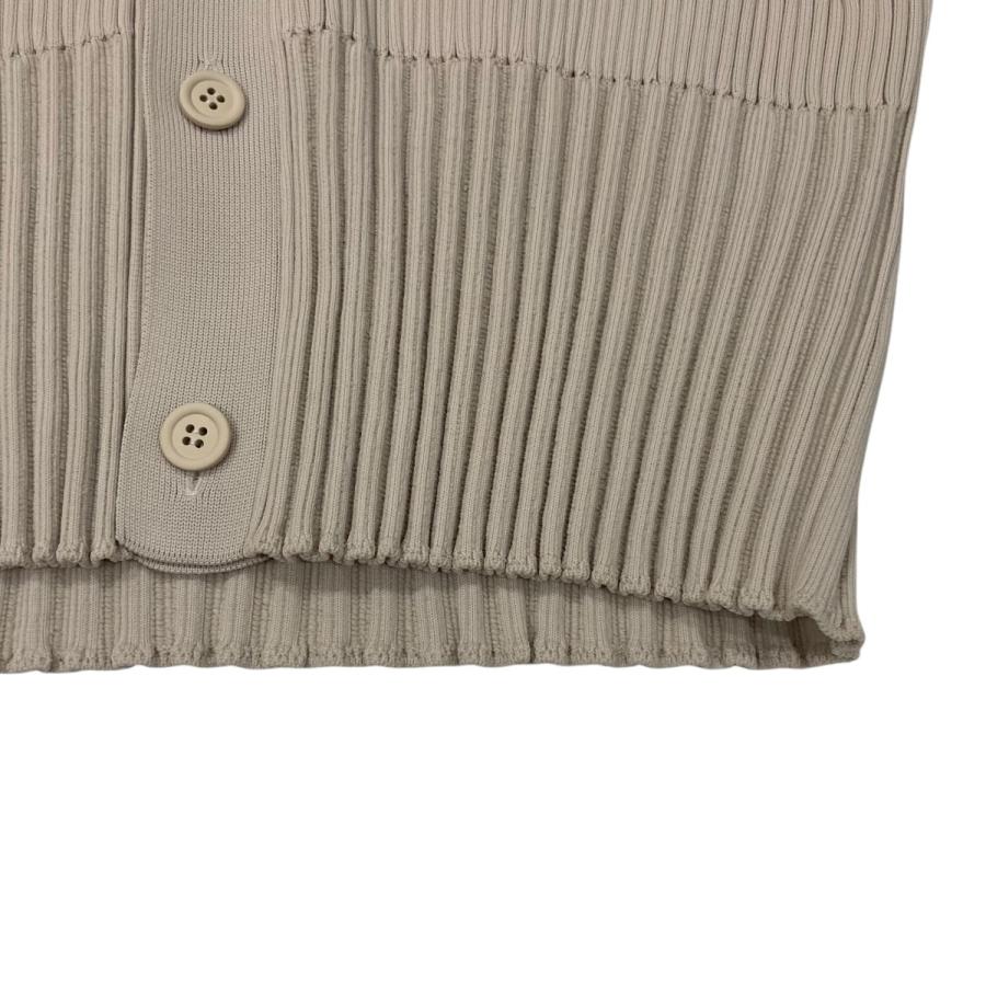 CFCL シーエフシーエル FLUTED CROPPED SHIRT CARDIGAN リブニット 
