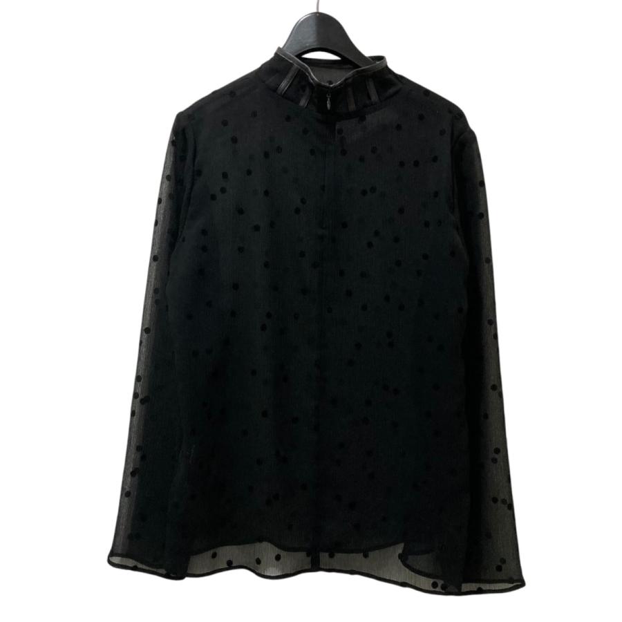 AKIRANAKA アキラナカ AKIRA NAKA シアードットブラウス AW2143 AKIRANAKA アキラナカ AKIRA NAKA シアードットブラウス AW2143