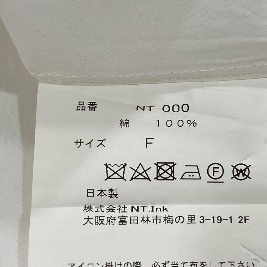 値下げ】NAOKO TAKAI ビッグカラーシャツ NT-000 ホワイト サイズ：F
