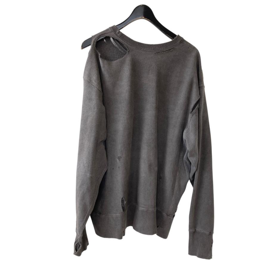 アンセルム ANCELLM CRASH SWEAT SHIRT 加工 スウェットトレーナー ANC 