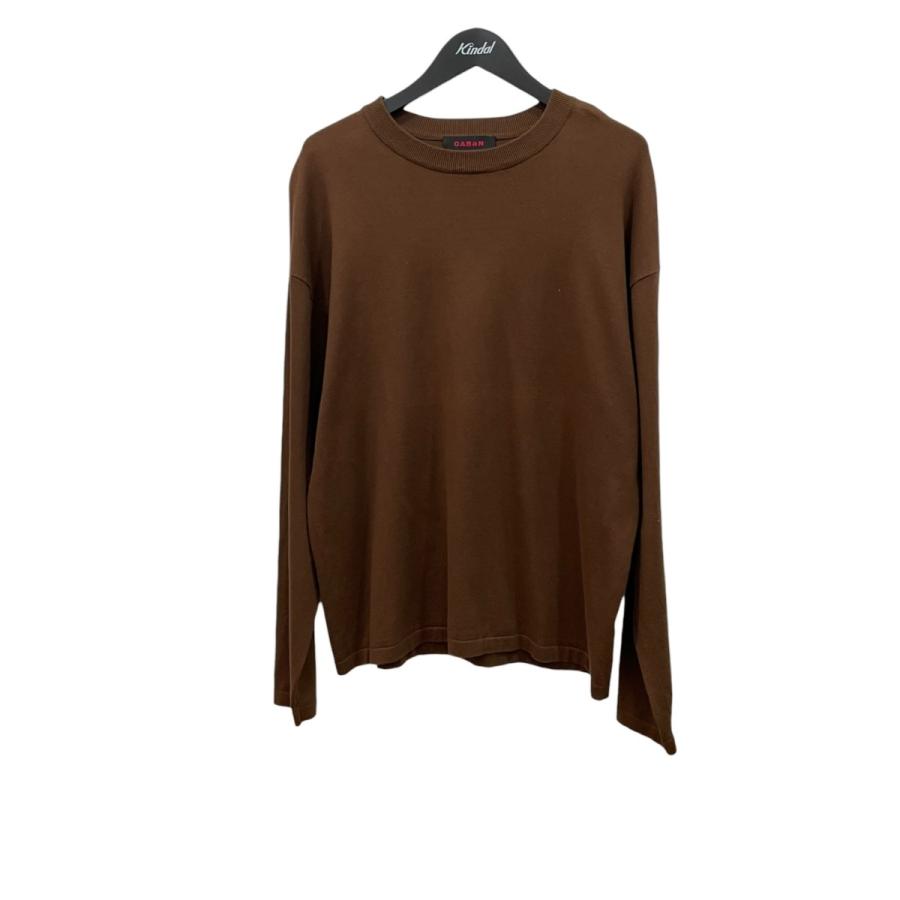 CABaN コットンカシミヤプルオーバーパーカ ブラウン キャバン CABaN