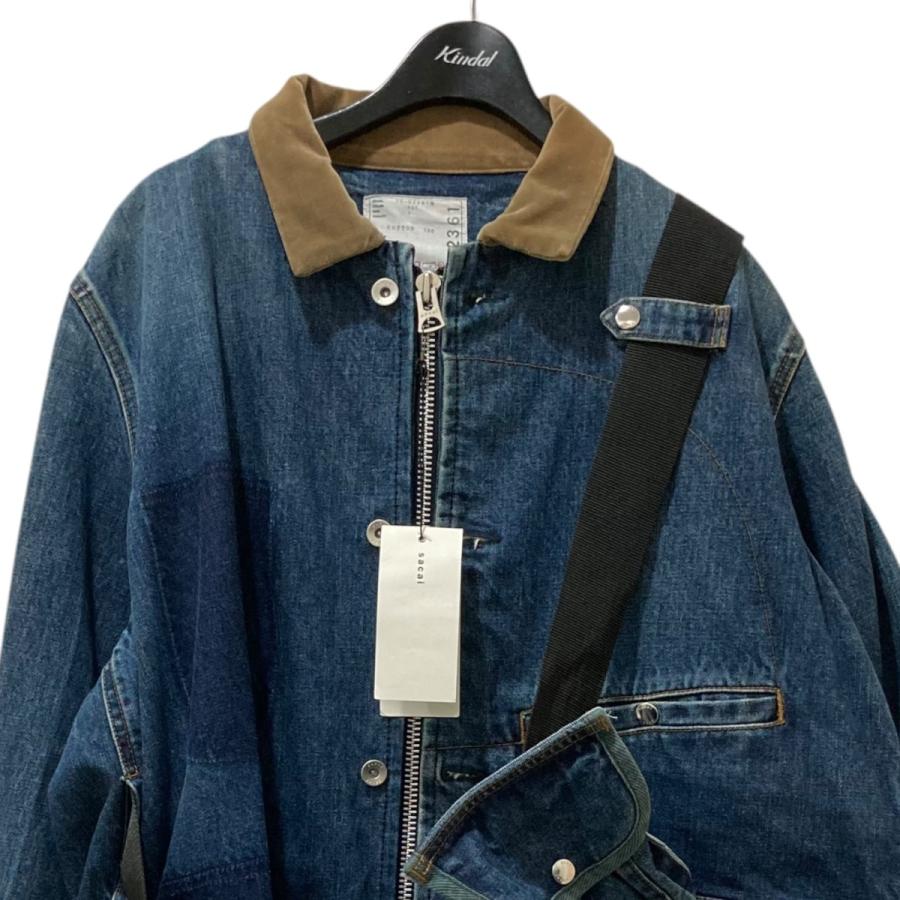 sacai サカイ マルチポケット バッグ ドッキング デニム sacai サカイ マルチポケット バッグ ドッキング デニム