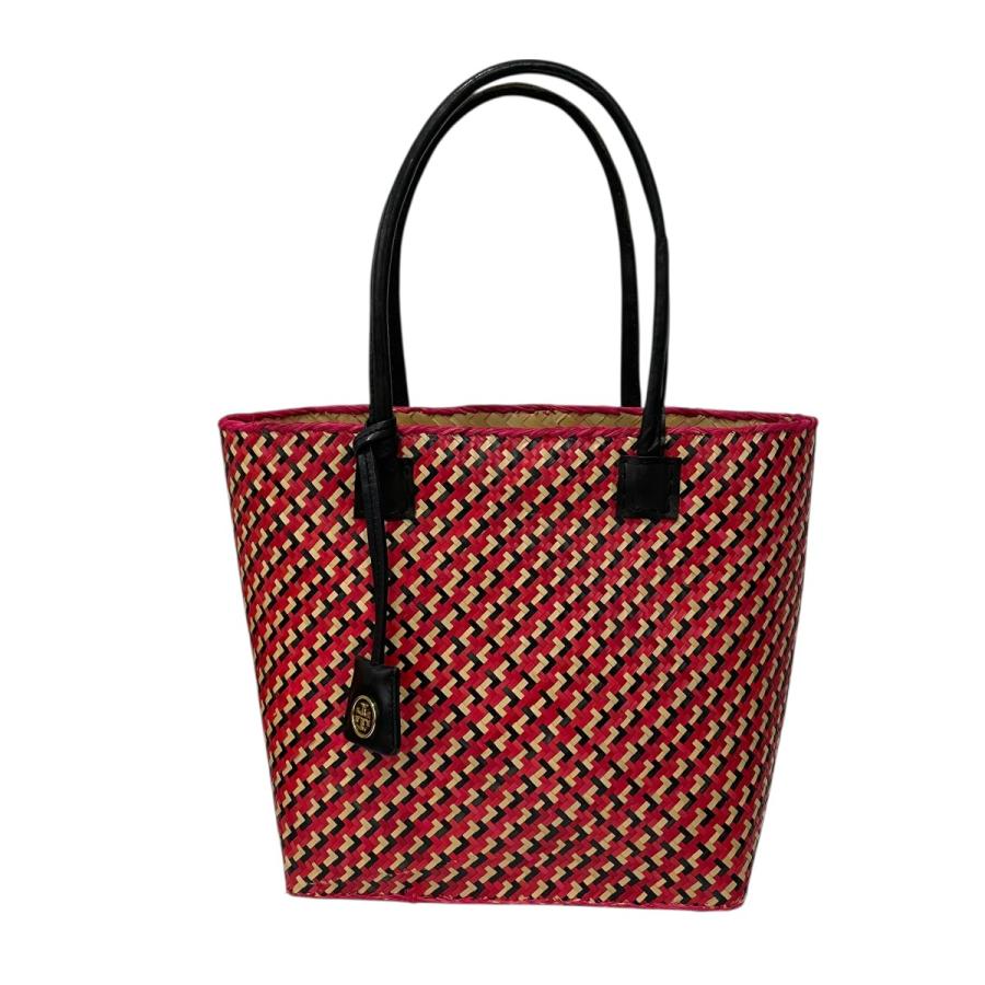 TORY BURCH（トリーバーチ） 【値下げ】TORY BURCH カゴバッグ ピンク 