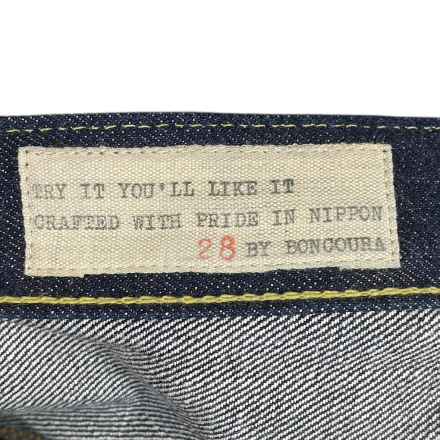 BONCOURA ボンクラ デニムパンツ インディゴ サイズ：28