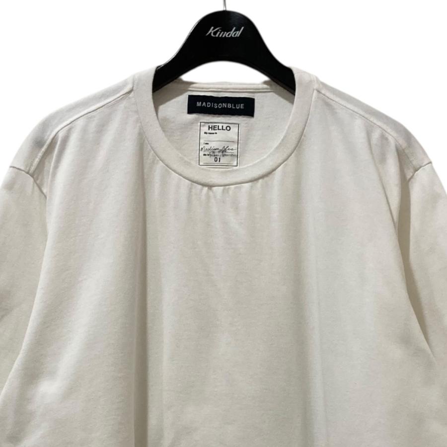 【MADISON BLUE 】HELLO CREW ショートスリーブプルオーバー MADISONBLUE＞HELLO スウェットプルオーバー