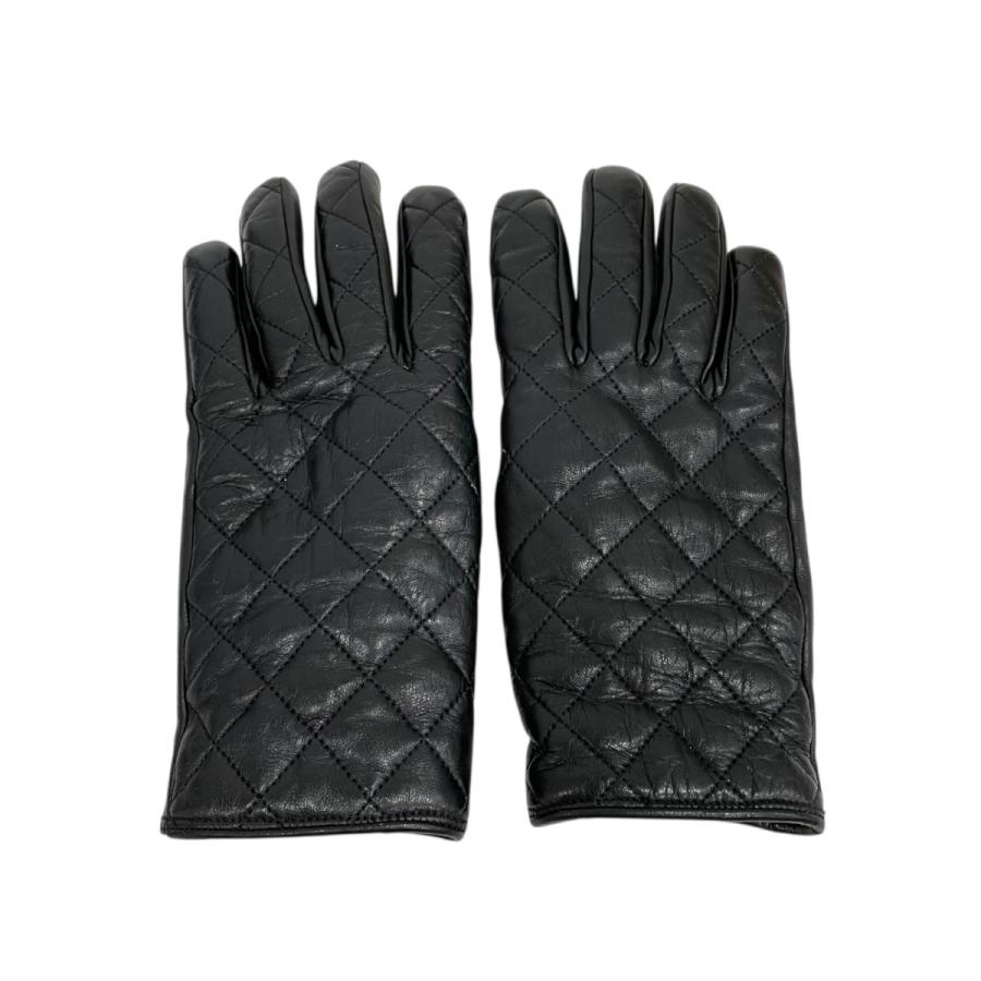 値下げ】ERNEST W．BAKER レザーグローブ ブラック (EC