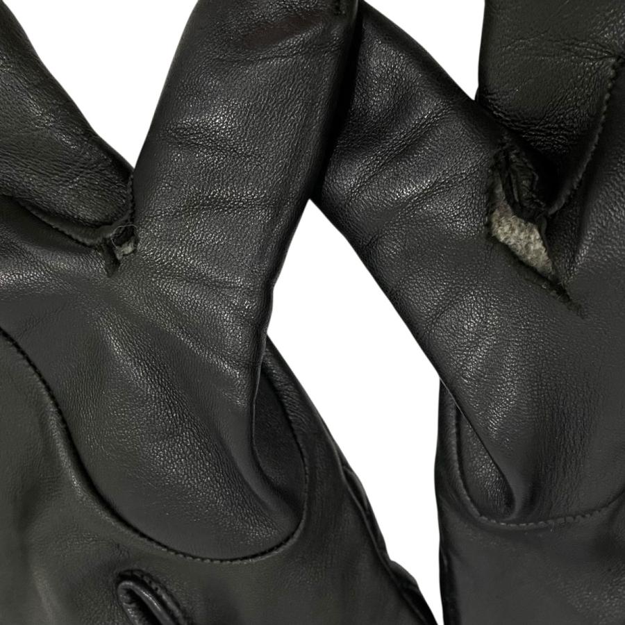 値下げ】ERNEST W．BAKER レザーグローブ ブラック (EC