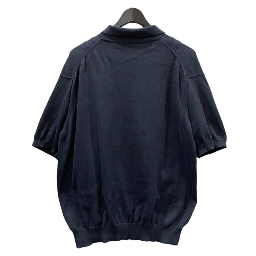 アプレッセ A．PRESSE 24SS 半袖ニットポロシャツ Cotton Knit S／S
