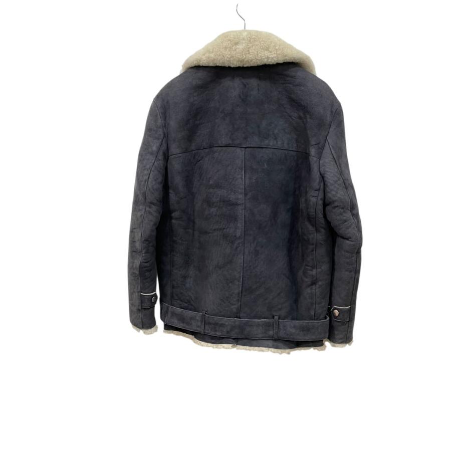 ACNE（アクネ） 【値下げ】Acne VELOCITE ムートンジャケット ネイビー