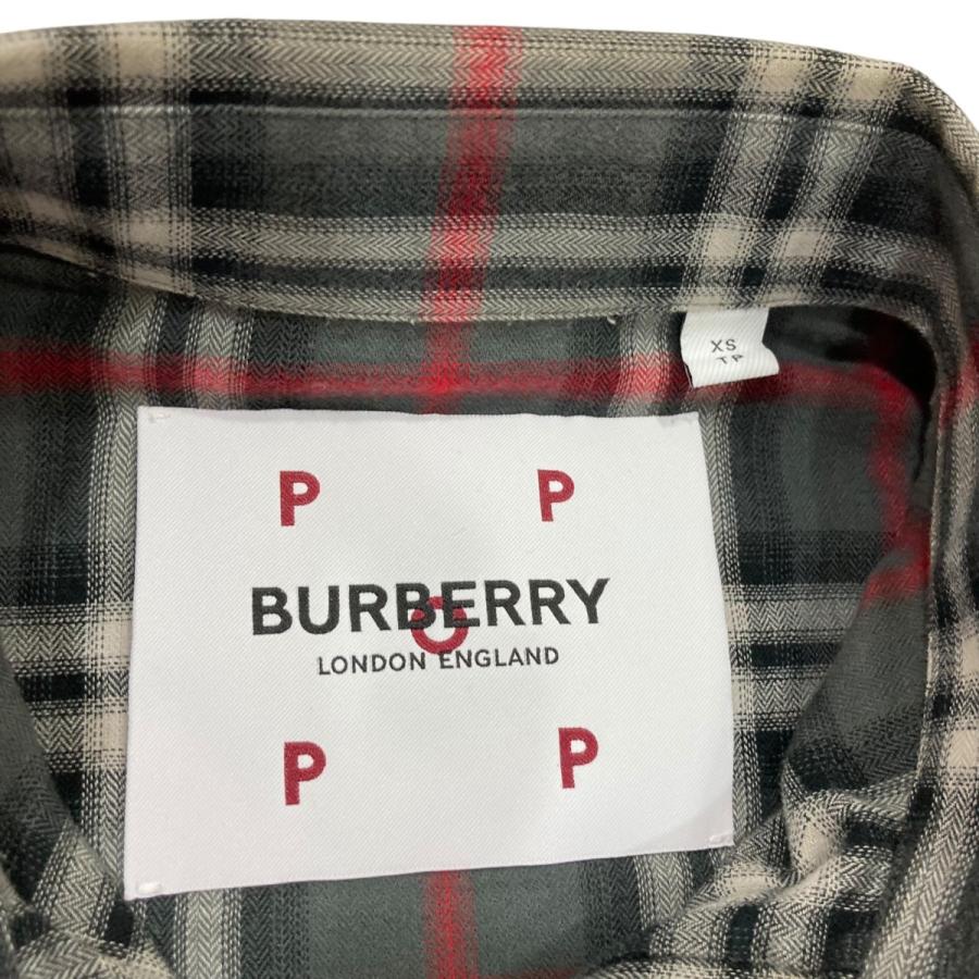 【美品】Burberry シャツ BURBERRY バーバリー コットン クラシカルチェック フロント