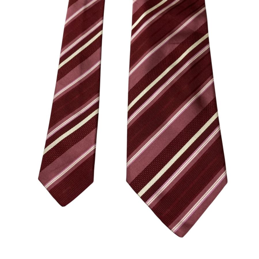 Brioni（ブリオーニ） 【値下げ】BRIONI ネクタイ ボルド−×レッド
