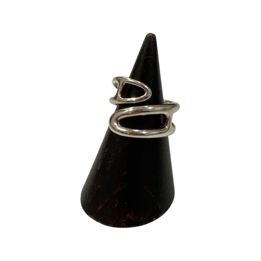 HERMES（エルメス） シェーヌダンクル ツイスト リング シルバー