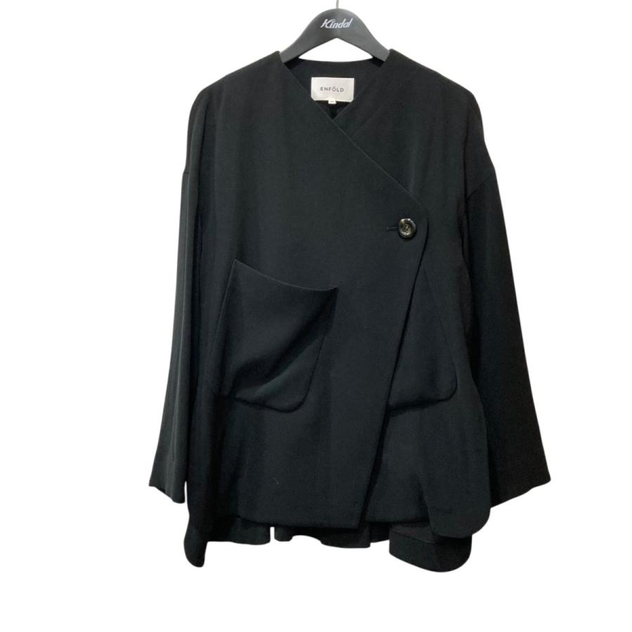 ENFOLD(エンフォルド)】 PEダブルクロス ラウンドフレアカーデ