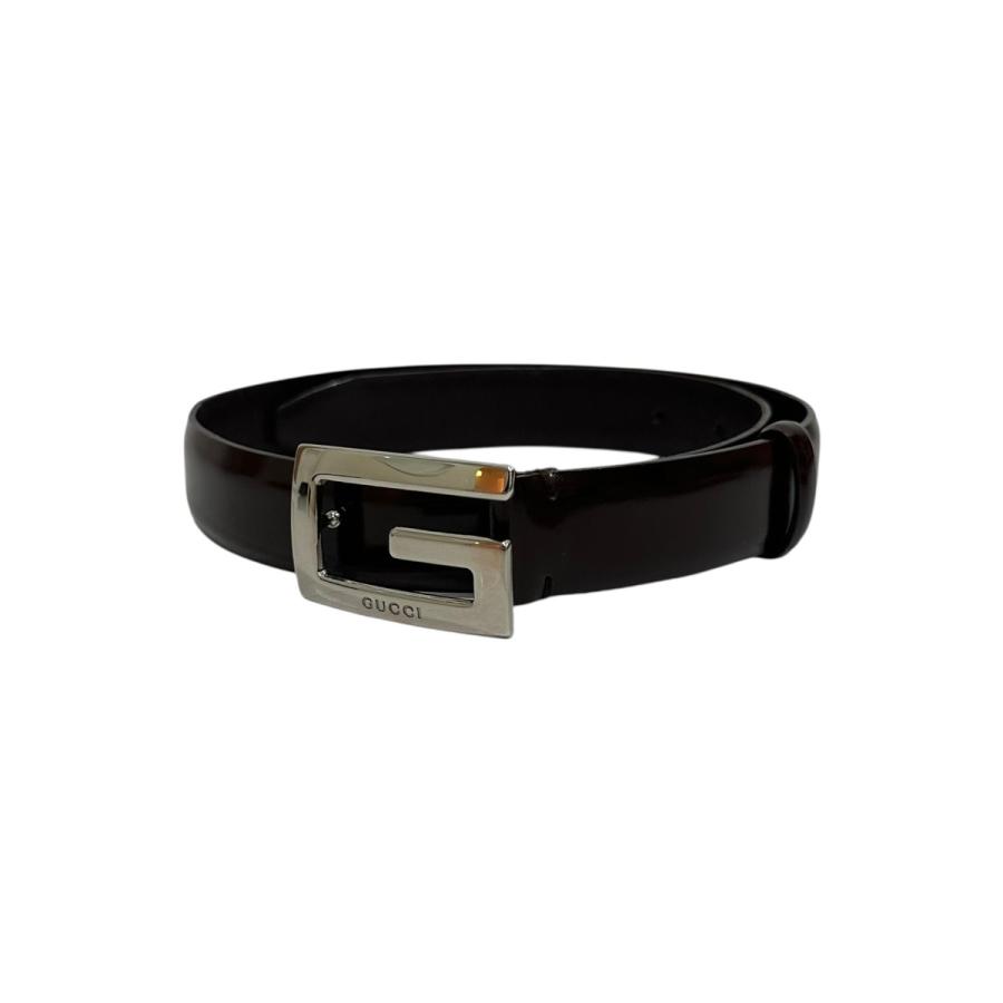 GUCCI（グッチ） 【値下げ】GUCCI Gバックルレザーベルト 036-1046 