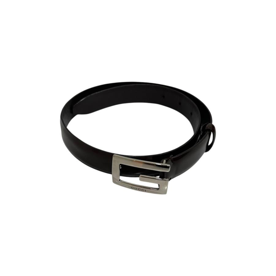 GUCCI（グッチ） 【値下げ】GUCCI Gバックルレザーベルト 036-1046 