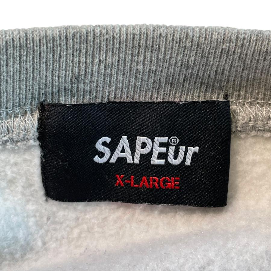 SAPEUR グレー トレーナー XXL サプール SAPEur トレーナー グレー サイズ：XL : カインドオル