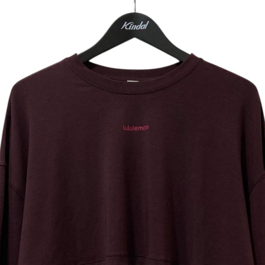 ルルレモン LULULEMON ロングスリーブカットソー パープル サイズ：12