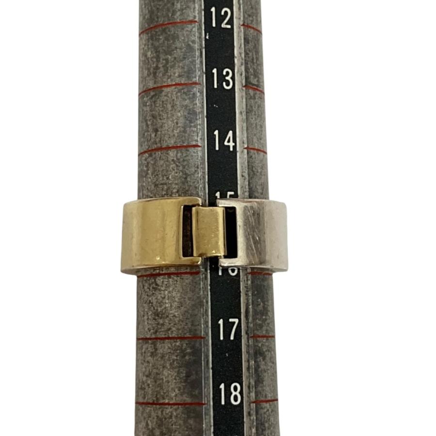 ボッテガヴェネタ BOTTEGA VENETA リング ゴールド×シルバー