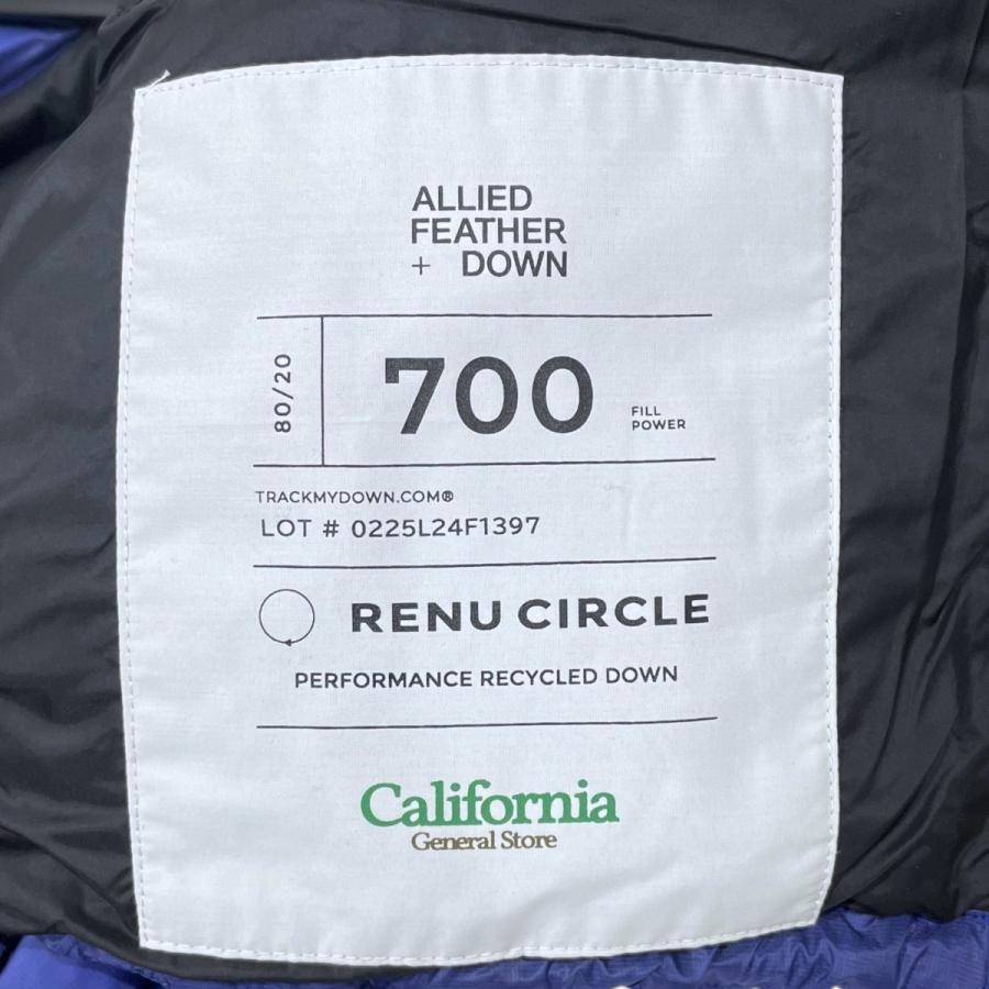 値下げ】California General Store 24AW ダウンベスト NYLON ALLIED