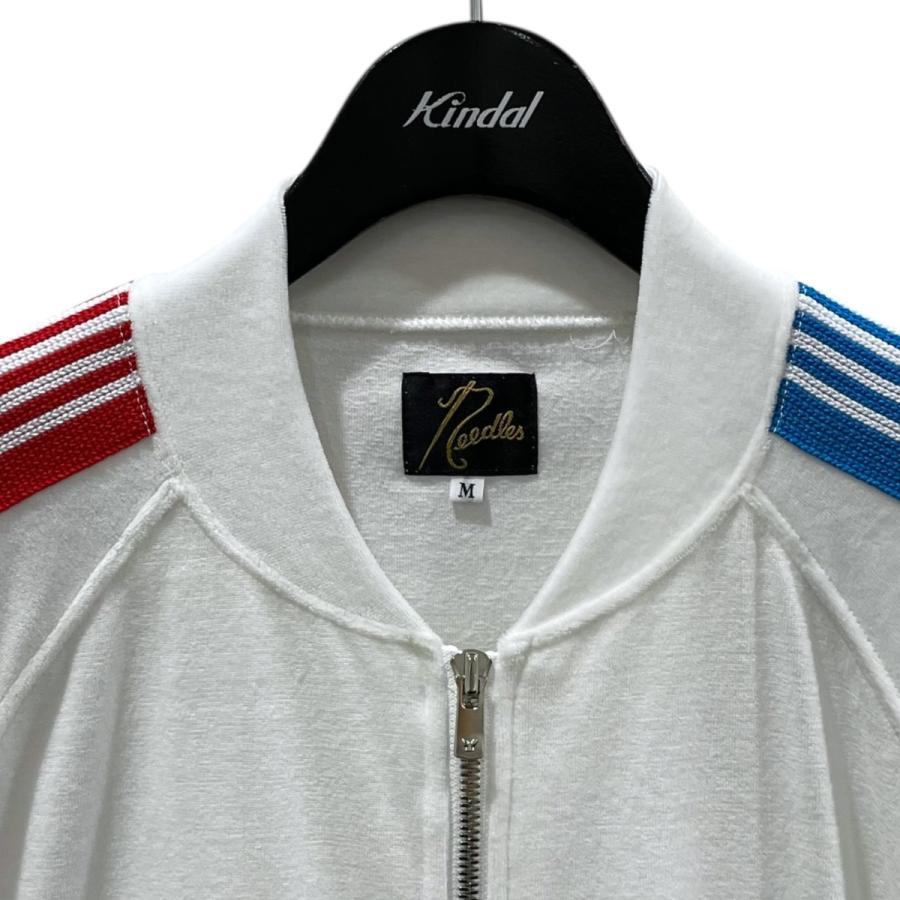値下げ】needles×BREATH 25SS ジップアップベロアジャケット Rib