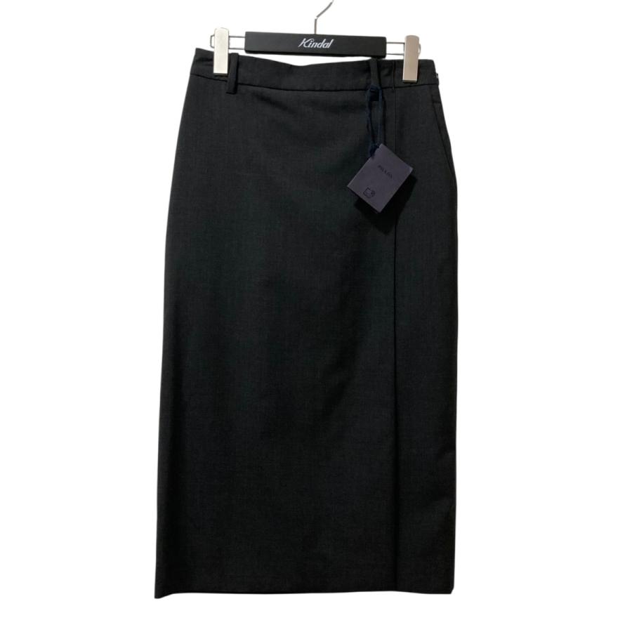 PRADA（プラダ） 【値下げ】PRADA タイトスカート DNA943 グレー