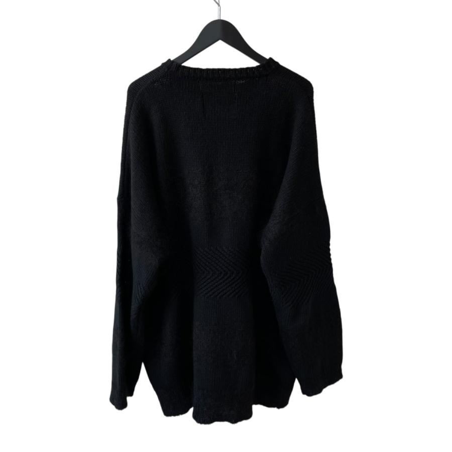 DAIRIKU（ダイリク） DAIRIKU Flower Cross Embroidery Border Knit