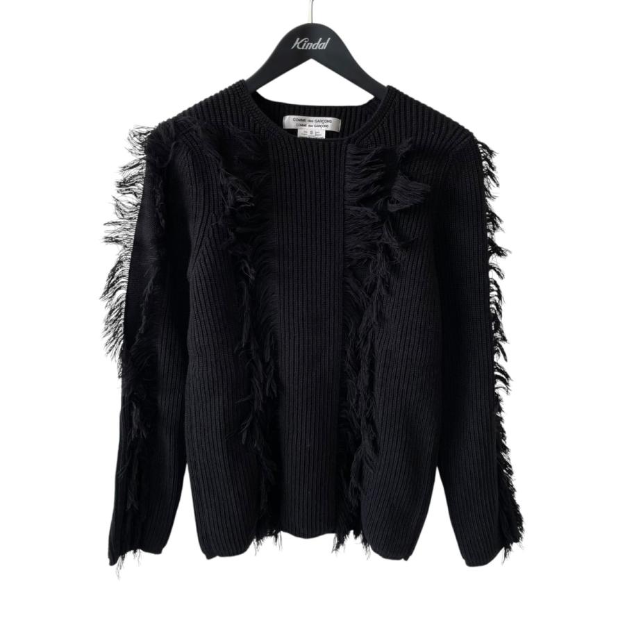 COMME des GARÇONS ニットカーディガン　黒　アウター V-NECK SCHOOL CARDIGAN | CDG - COMME des GARÇONS (コムデギャルソン