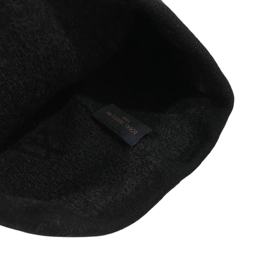 LOUIS VUITTON 【値下げ】LOUIS ニット帽 M73469 グレー (EC