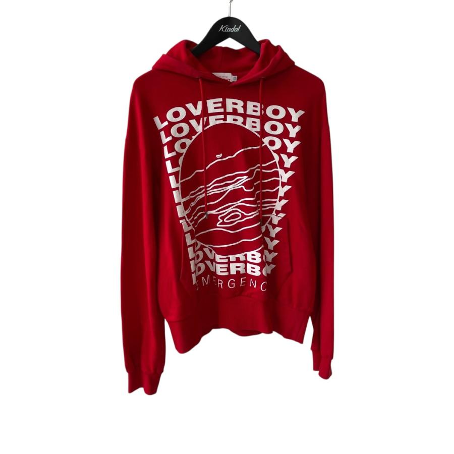 値下げ】CHARLES JEFFREY LOVERBOY パーカー レッド サイズ：XS