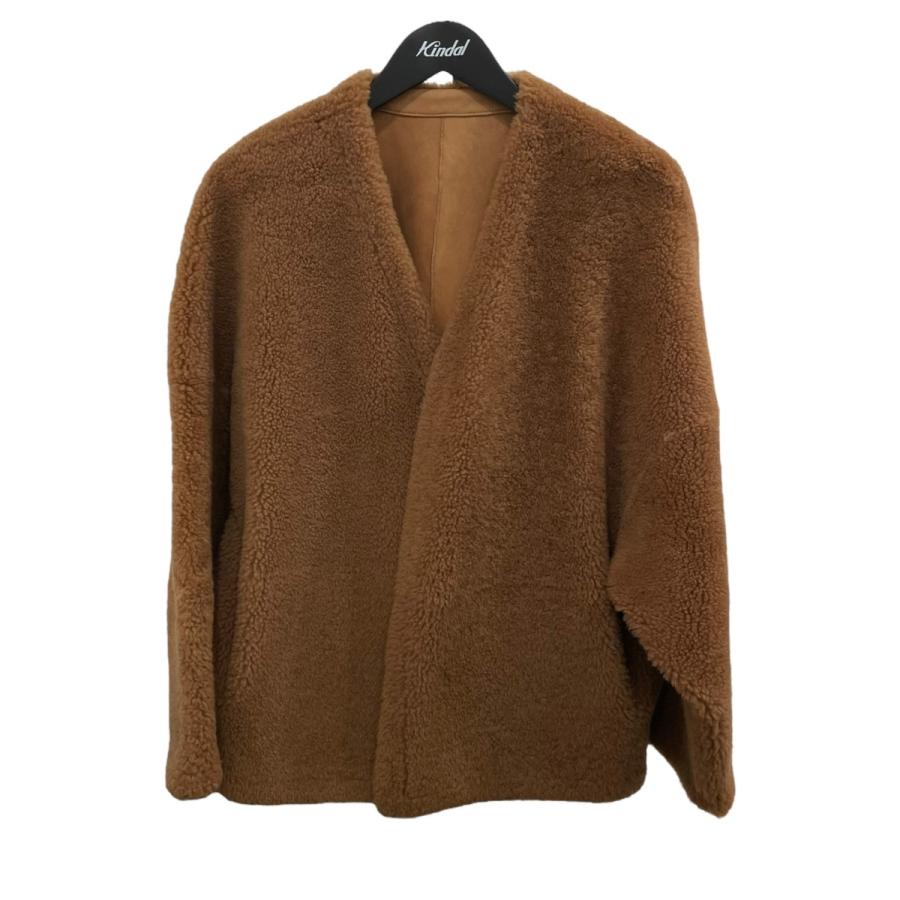 ebure 【値下げ】EBURE リバーシブルムートン ショート ボアジャケット