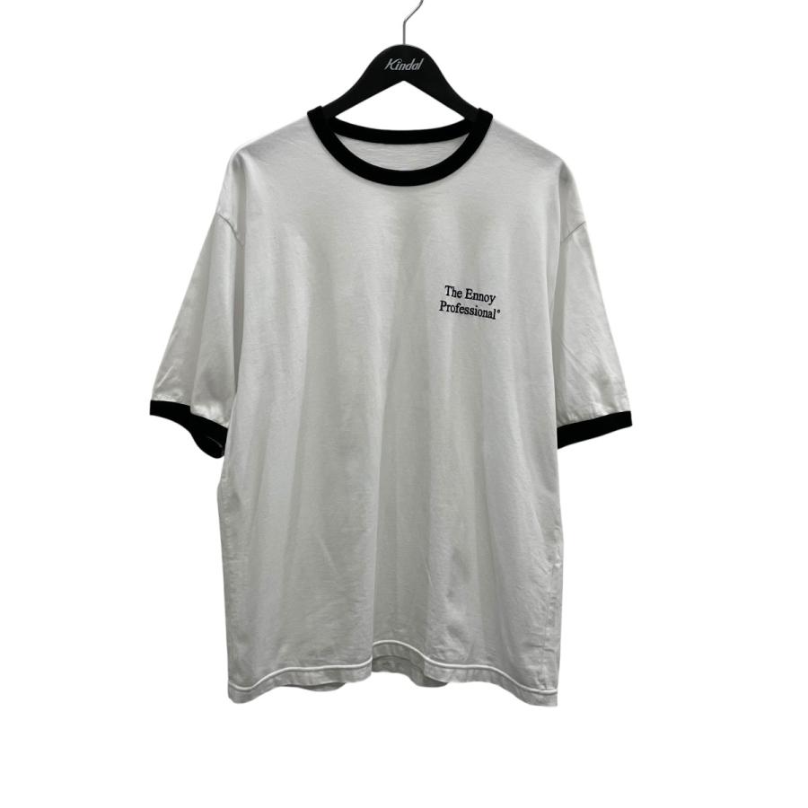 エンノイ ENNOY リンガーTシャツ SS20BRENCT041AM ホワイト サイズ：L