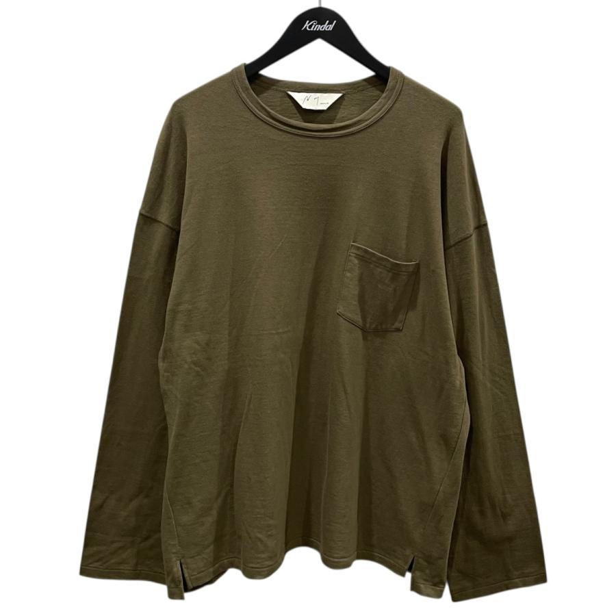 アンセルム ANCELLM 長袖カットソー C／R OVER CREWNECK LS T-SHIRT