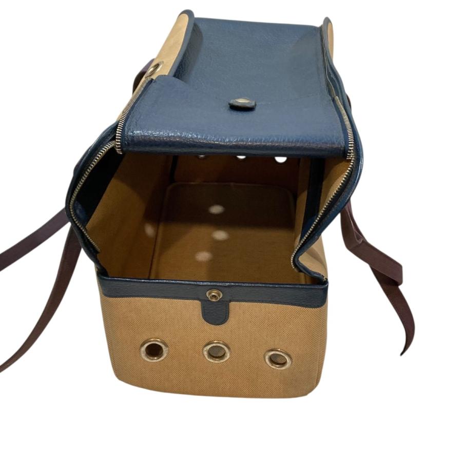 お値下げ中！！美品　HERMES　ドッグキャリーバッグ HERMES（エルメス） 【値下げ】HERMES ドッグキャリー ベージュ