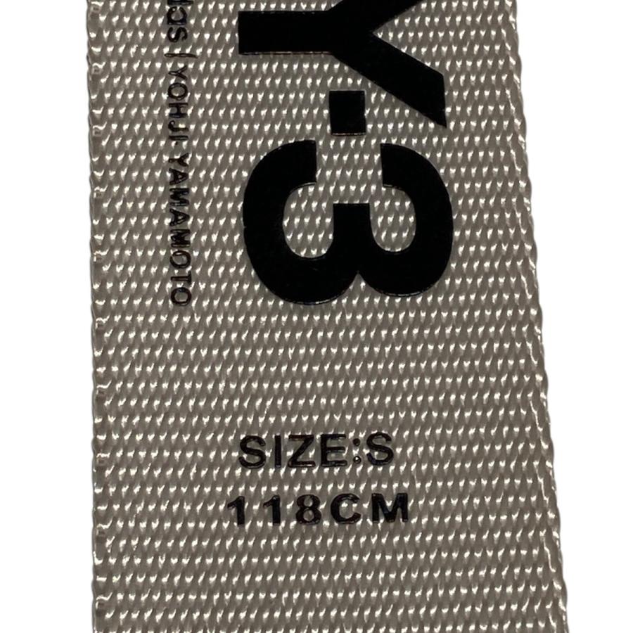 Y-3 ベルト サイズL 130cm ホワイト/ブラック Y-3 ワイスリー ベルト ホワイト サイズ：S : カインドオルYahoo!店