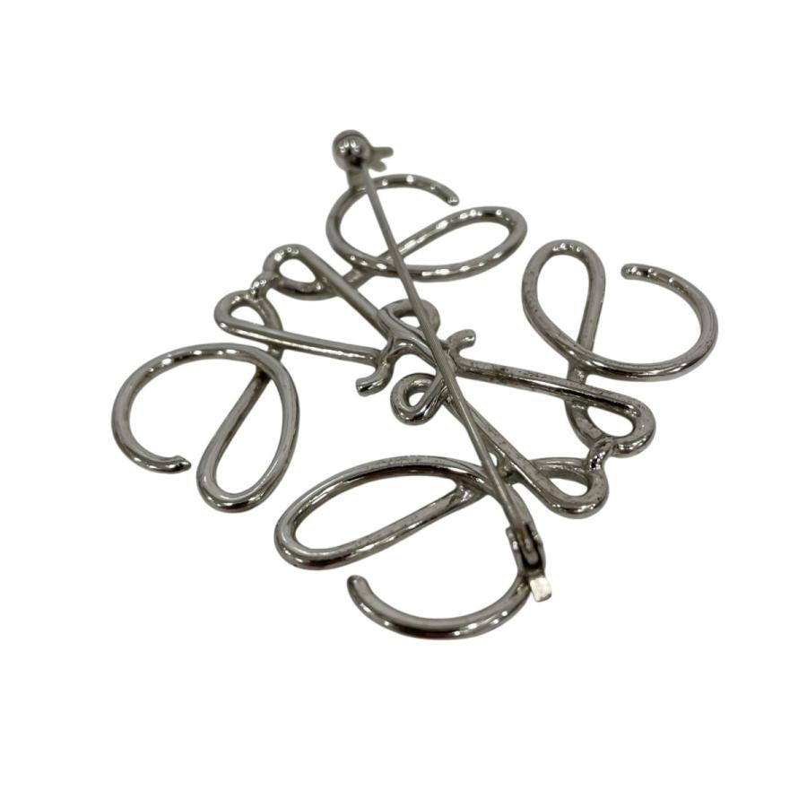 LOEWE（ロエベ） 【値下げ】LOEWE アナグラム ブローチ シルバー (堀江