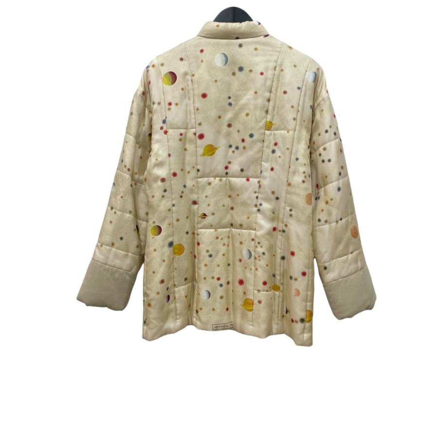 HERMES（エルメス） 【値下げ】HERMES SILK 宇宙柄 リバーシブル 中綿 