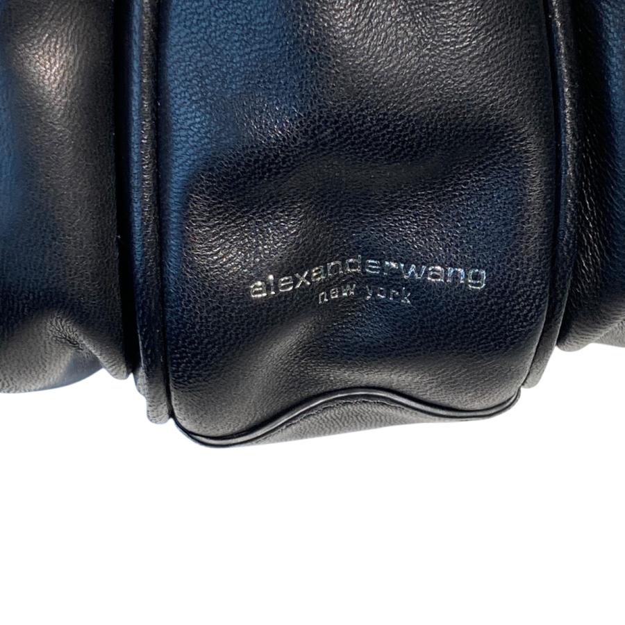 最終値下げ　alexanderwang バッグ alexanderwang アレキサンダーワング パンチレザー トートバッグ BLACK