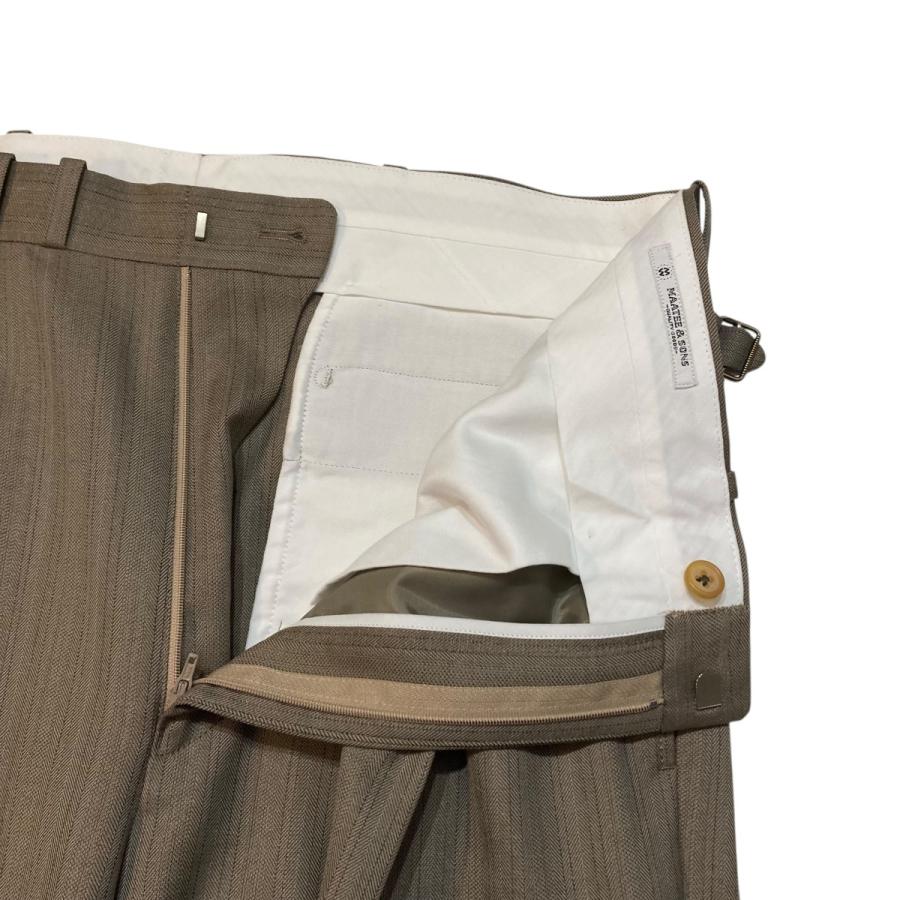 マーティー 【値下げ】MAATEE＆SONS 25SS JEFFERLY スラックス MT5103