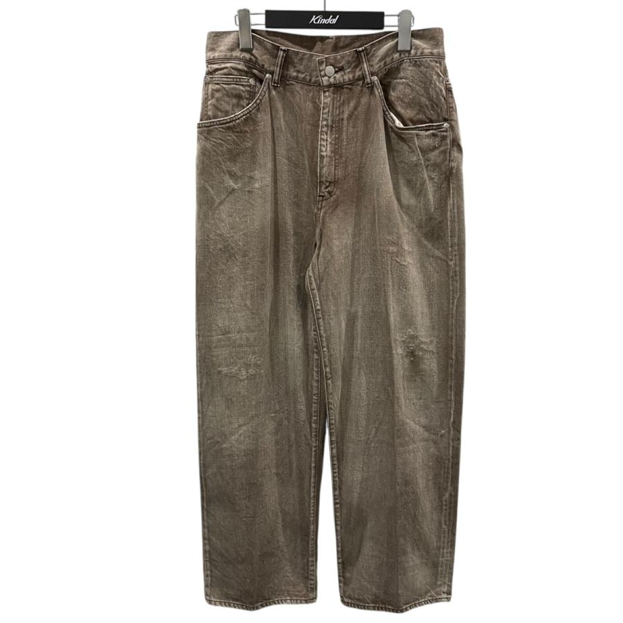 値下げ】ANCELLM 24AW デニムパンツ P／TAPERED 5P DENIM PANTS ピー 