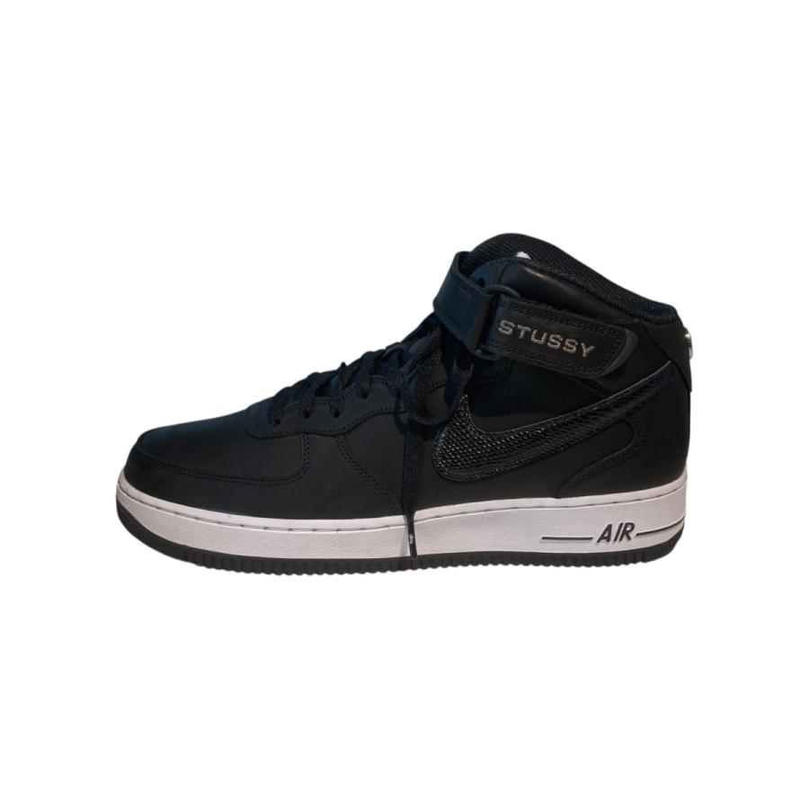 NIKE（ナイキ） 【値下げ】NIKE×stussy Air Force 1 Mid Black／Black 