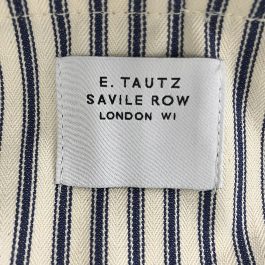 E. Tautz（イートウツ） ストライプ テーラードジャケット 