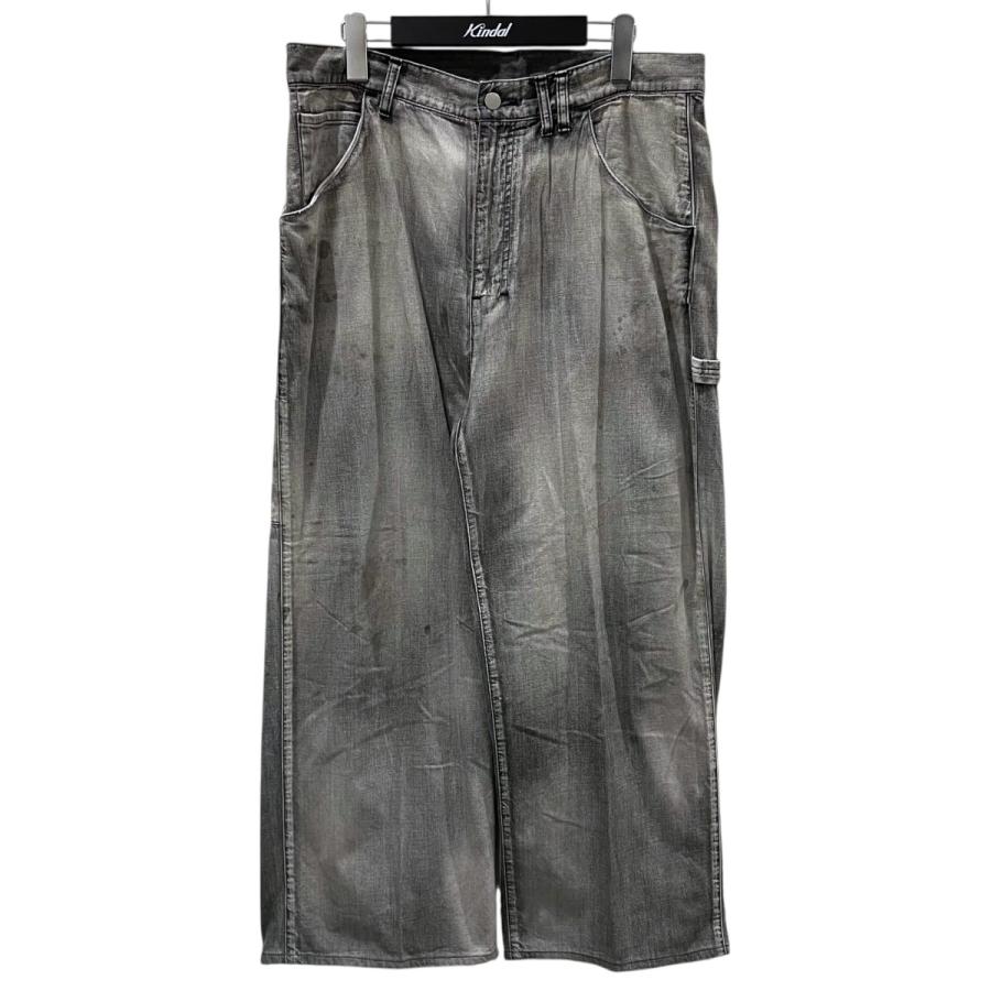 アンセルム ANCELLM 加工デニムパンツ AGING PAINTER PANTS エイジング