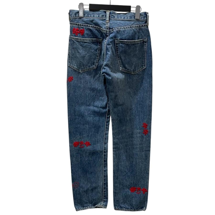 BRU NA BOINNE（ブルーナボイン） 刺繍デニムパンツ 7305A インディゴ