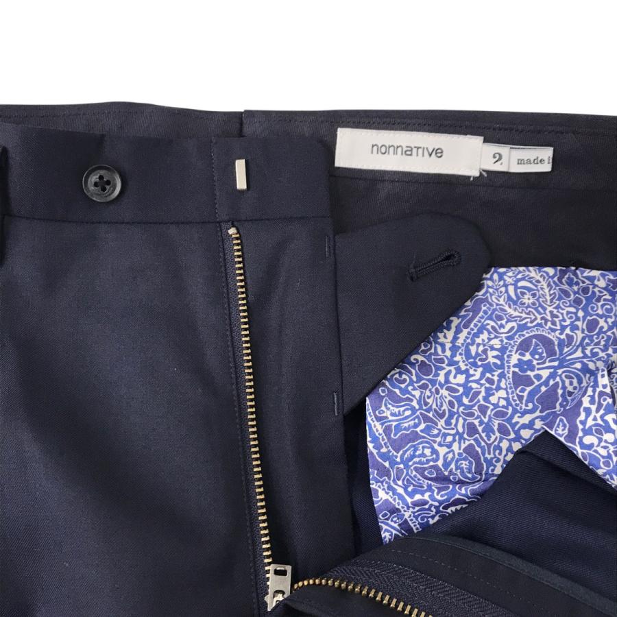 nonnative（ノンネイティブ） スラックス NN-P2724 ネイビー サイズ：2